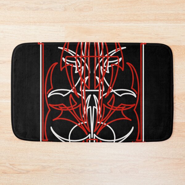Item preview, Red Over White Square Pinstripe Design  designed and sold by Goose Motors.