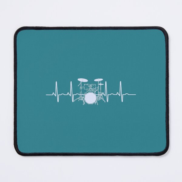 Item preview, Drum Heartbeat Lifeline Music Lover Drummer designed and sold by ZinEio.