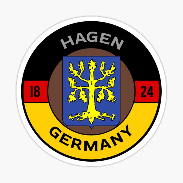 "Hagen Hagen, Germany German locations" Sticker for Sale by