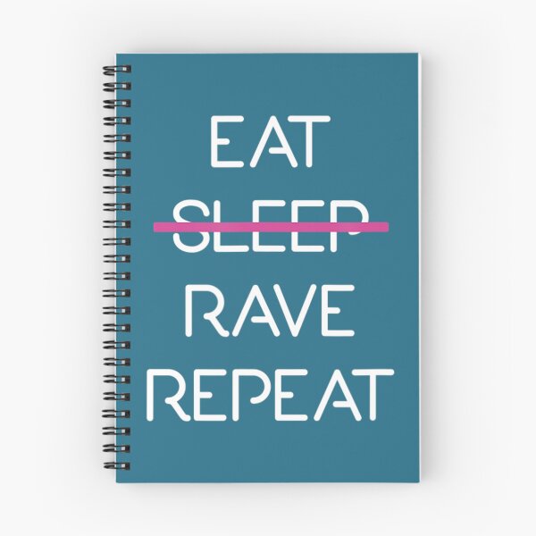 Item preview, Eat Sleep Rave Repeat-Edm Rave Electro Techno Music designed and sold by ZinEio.