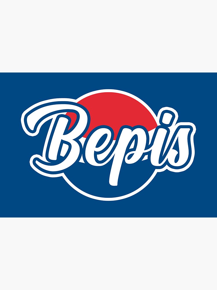"Bepis" Sticker for Sale by GameRaccoon Redbubble