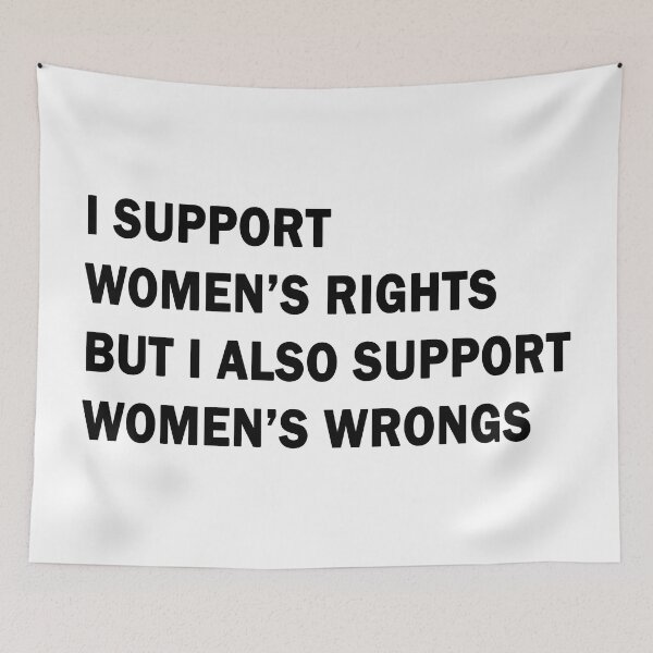Item preview, I support women’s rights designed and sold by ValentinaHramov.