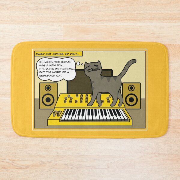 Item preview, Synth Cat Yellow designed and sold by AtomicMalibu.