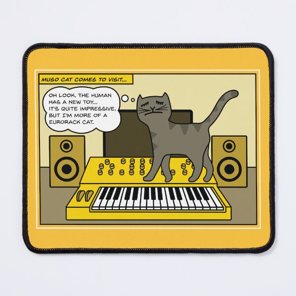 Item preview, Synth Cat Yellow designed and sold by AtomicMalibu.
