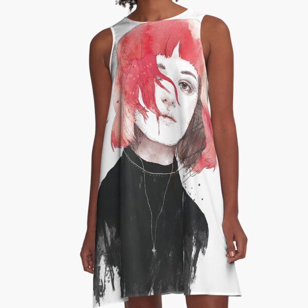 DIE BY THE MOUTH A-Line Dress