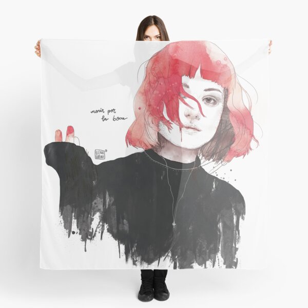 DIE BY THE MOUTH Scarf