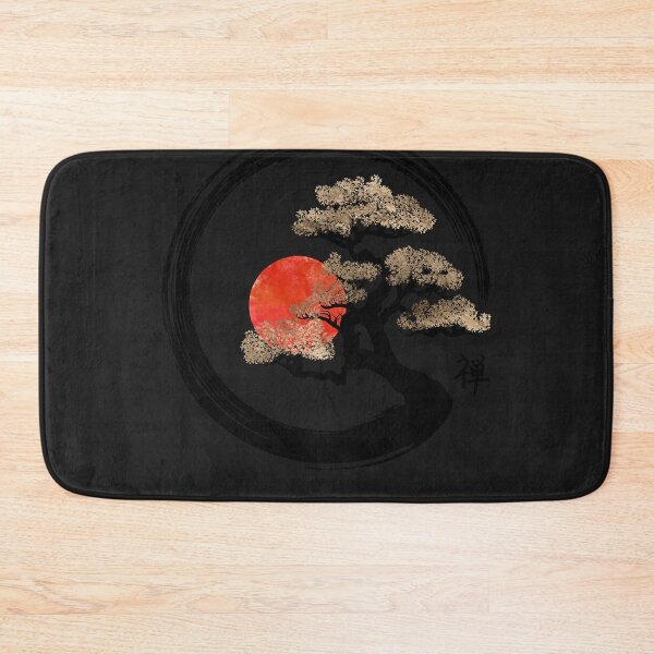 Item preview, Enso circle and bonsai tree on canvas designed and sold by IreneParson41.