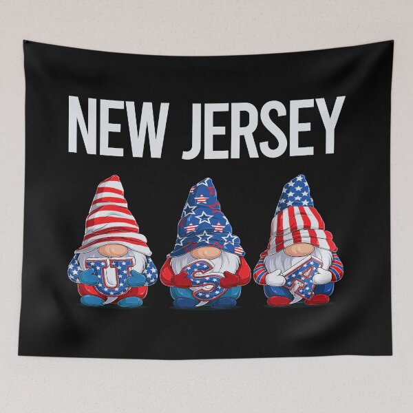 Item preview, Happy USA Gnomes New Jersey designed and sold by xaviajames9.