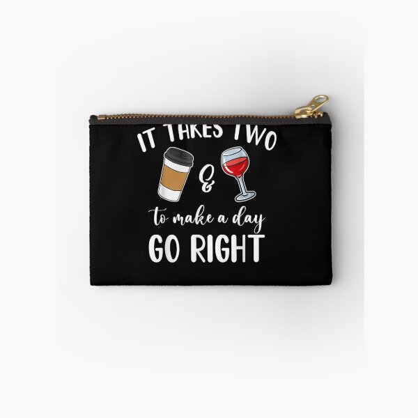 Item preview, It Takes Two To Make A Day Go Right Coffee & Wine designed and sold by LikesConnie.