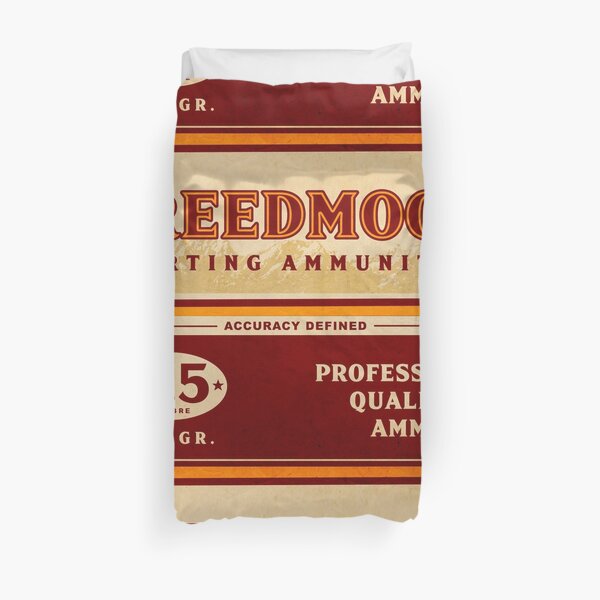 Creedmoor Sporting Ammunition | Vintage Poster Duvet Cover