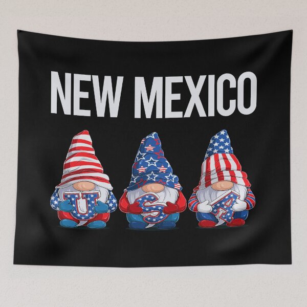 Item preview, Happy USA Gnomes New Mexico designed and sold by xaviajames9.