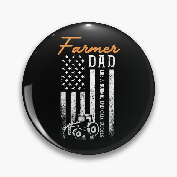 Item preview, Farmer Dad Like A Normal Dad Only Cooler USA Flag Farming designed and sold by Xtjjae.