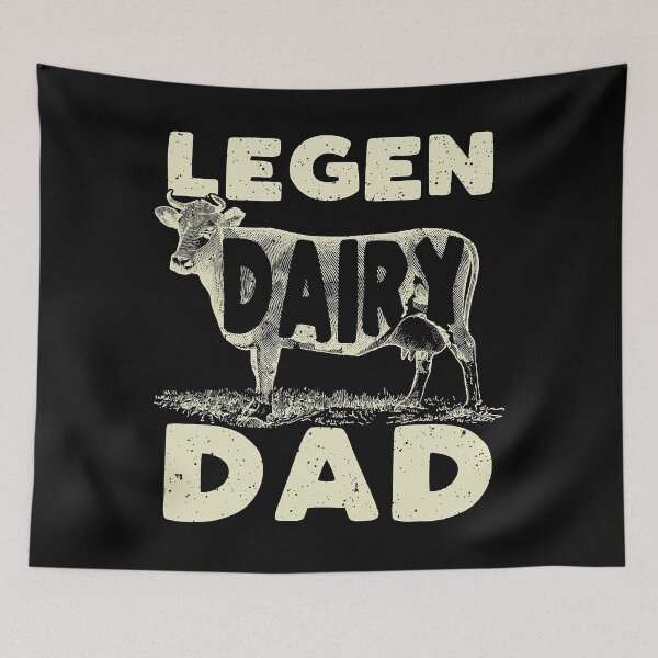 Item preview, Legen Dairy Dad Cow Farmer Father's Day designed and sold by Xtjjae.