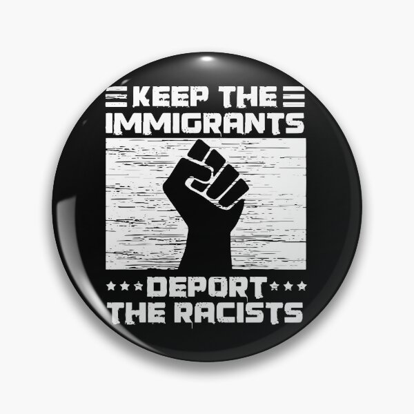 Item preview, Keep The Immigrants Deport The Racists - Anti Racism designed and sold by LikesConnie.
