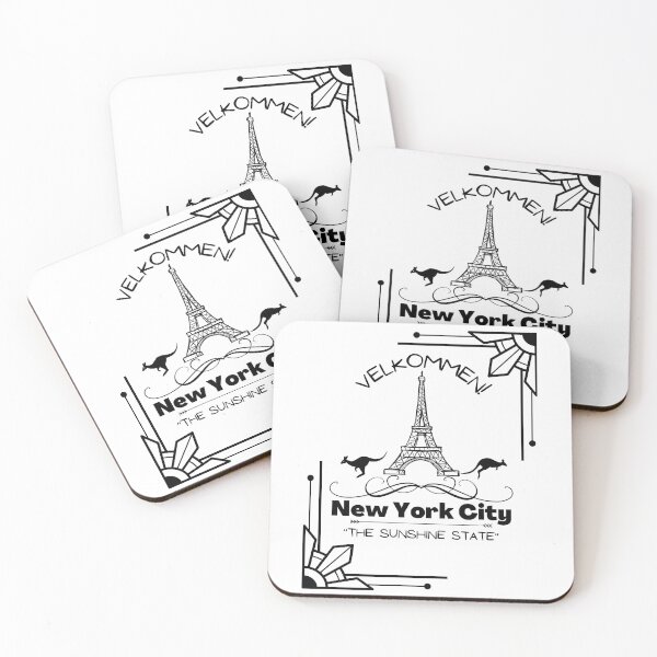 Item preview, Confusing Vacation - New York Eiffel Tower Funny designed and sold by Evolved-LovinIt.