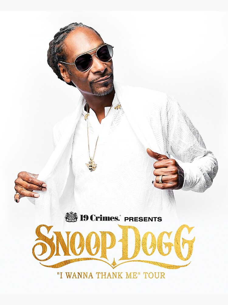 "snoopy Snoop Dogg tour" Poster for Sale by fahirajihan Redbubble
