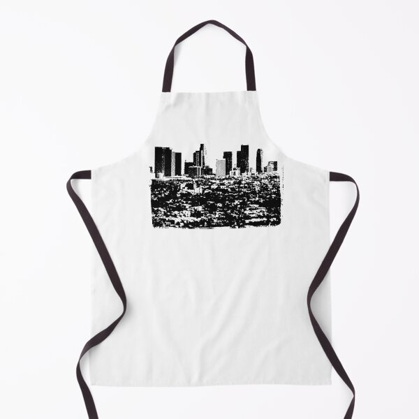 Aperçu de l'œuvre Timbre de Los Angeles Skyline créée et vendue par CorrieJacobs.
