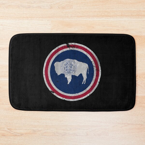 Item preview, Vintage Wyoming Flag T-Shirt designed and sold by Frank90Zoe.