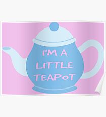 Little Teapot Poster