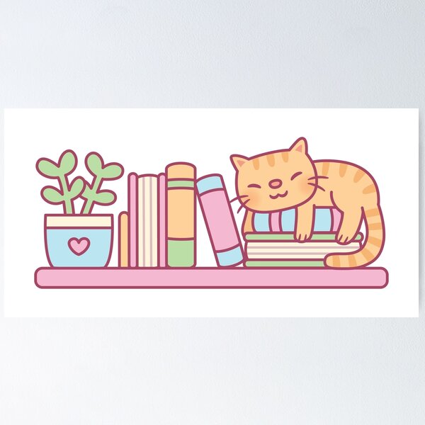 Artikel-Vorschau von Bücher, Pflanzen und süßes Katzengekritzel, designt und verkauft von rustydoodle.