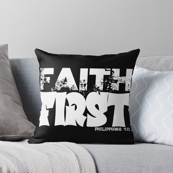 Item preview, FAITH FIRST  PHILIPPIANS 4:13 designed and sold by CRINGEWORTHY TEES.