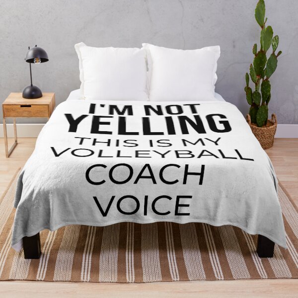 Item preview, I'm not yelling this is my volleyball coach voice designed and sold by TheGreenGoat.