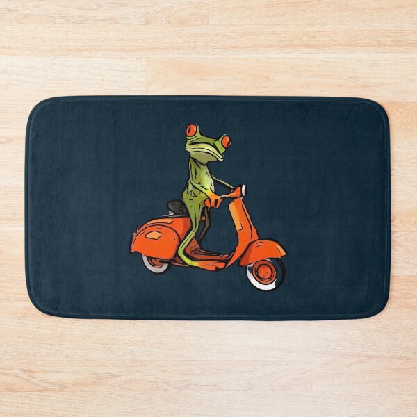 Item preview, Frog on motorcycle Cartoon Anime   designed and sold by ArtisanTeesssss.