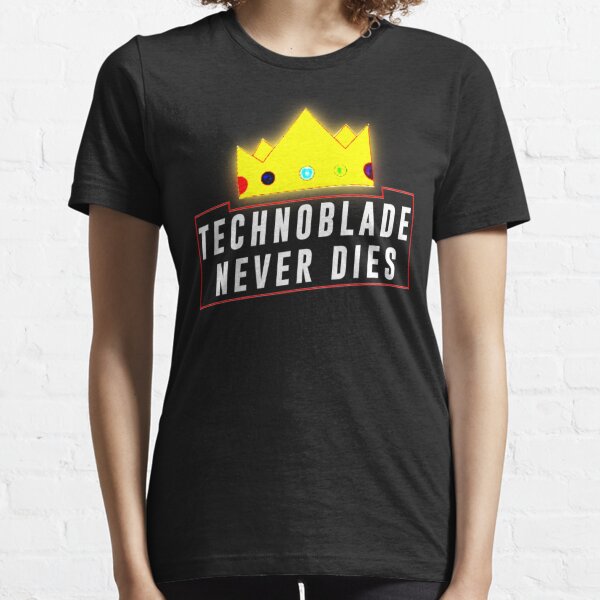  Technoblade Never Dies Funny T-Shirt : Clothing, Shoes