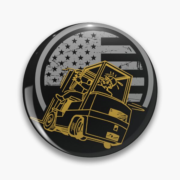Item preview, Forklift God Bless Our Essential Workers GW designed and sold by TeamsterLife.