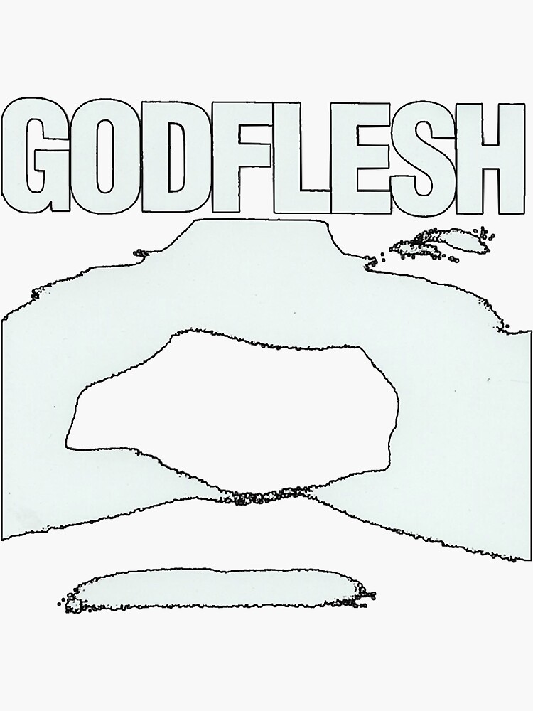 "best art of godflesh " Sticker for Sale by Victor0Vega Redbubble