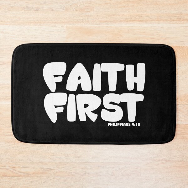 Item preview, FAITH FIRST  PHILIPPIANS 4:13 designed and sold by CRINGEWORTHY TEES.