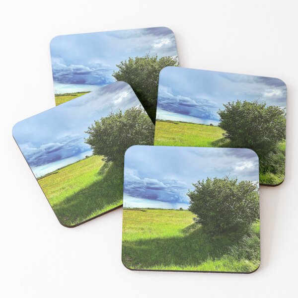 Item preview, Nature Green Grass Tree Sky Clouds Italian Landscape  designed and sold by eleonoraingrid.