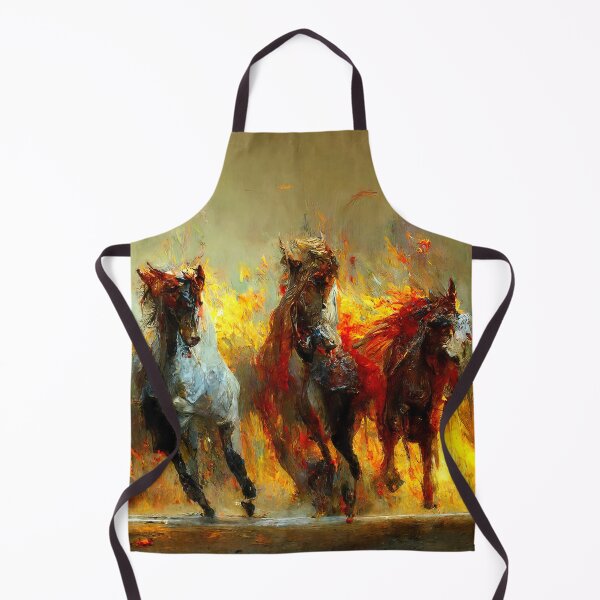 Item preview, Flaming Horses designed and sold by AM FineArtPrints.