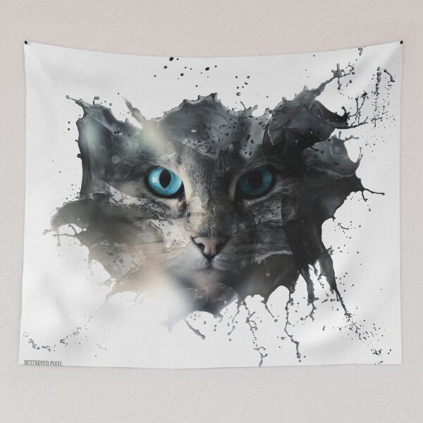 Item preview, Cat splash designed and sold by Destroyed-Pixel.