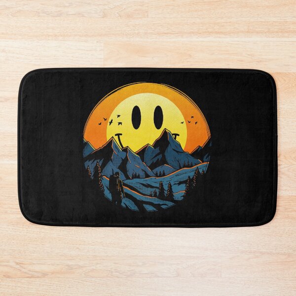 Item preview, Here Comes the Sun Smiley Mountainscape designed and sold by Gamma-Ray.
