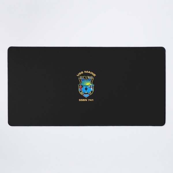 Item preview, USS Maine (SSBN-741) Crest for Dark Colors E designed and sold by rayejjtsenga.