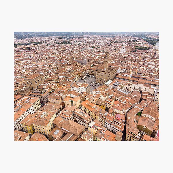 City of Florence from above - Italy Photographic Print