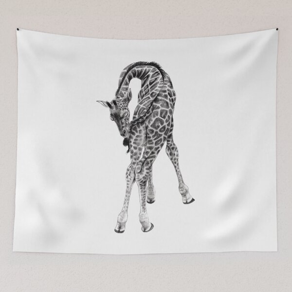 Item preview, Giraffe biting its tail designed and sold by SylvieG18.