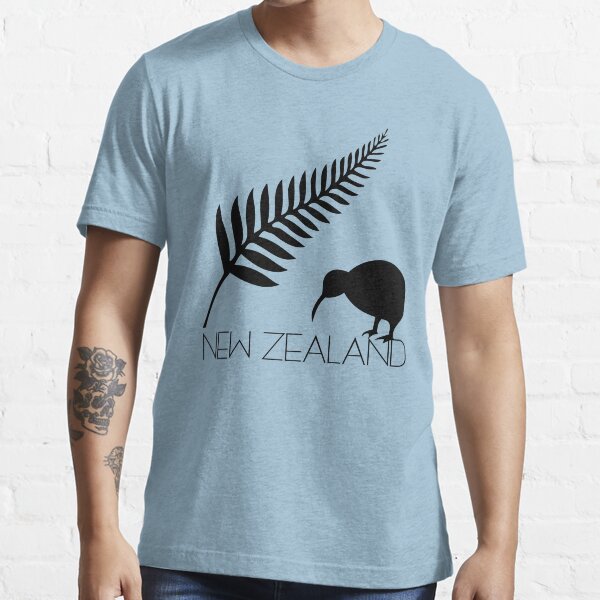New Zealand Fern & Kiwi Icons Essential T-Shirt