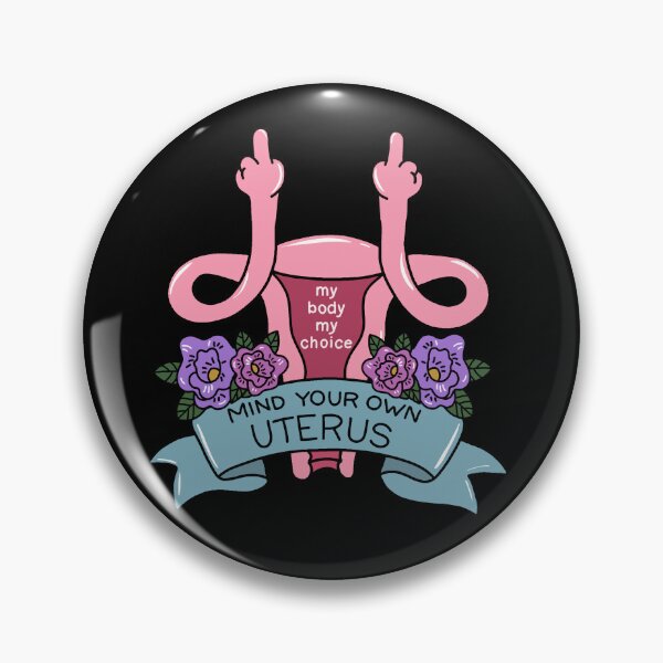 Item preview, Uterus - Pro-Choice designed and sold by ValentinaHramov.