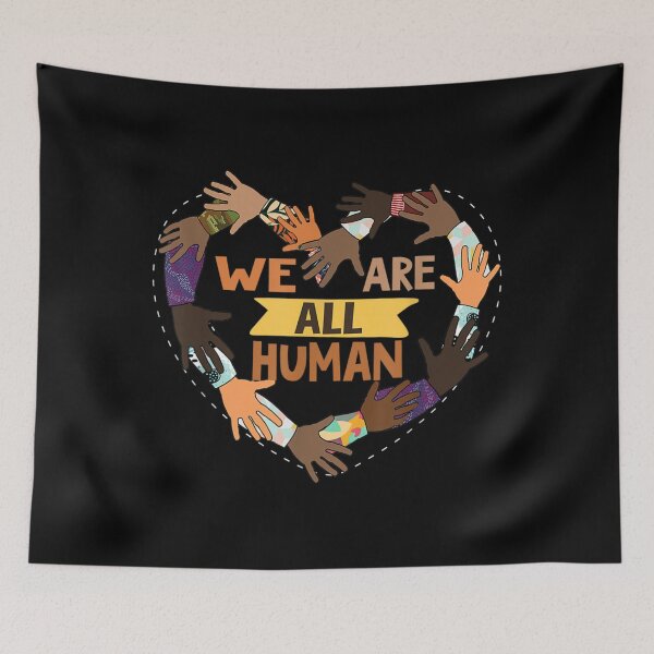 Item preview, Black History Month - We Are All Human Pride designed and sold by BrianLangle2023.