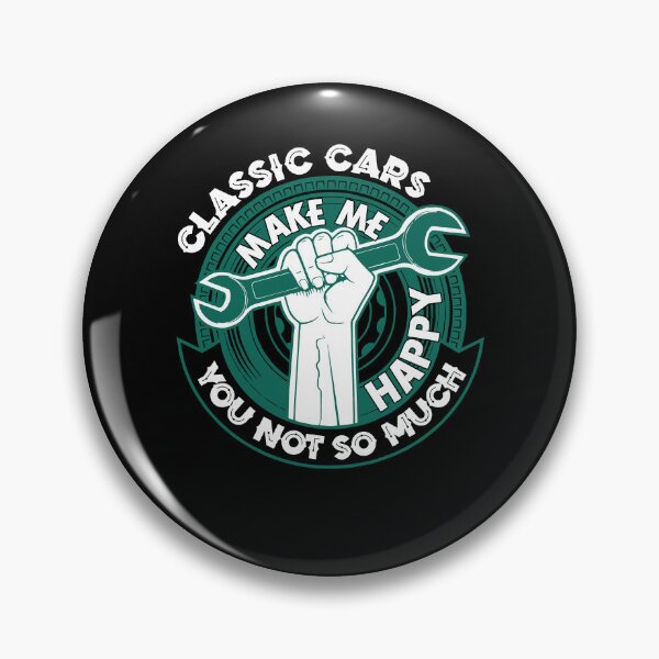 Item preview, Car Mechanic - Classic Cars Make Me Happy designed and sold by UnknownArtistt.