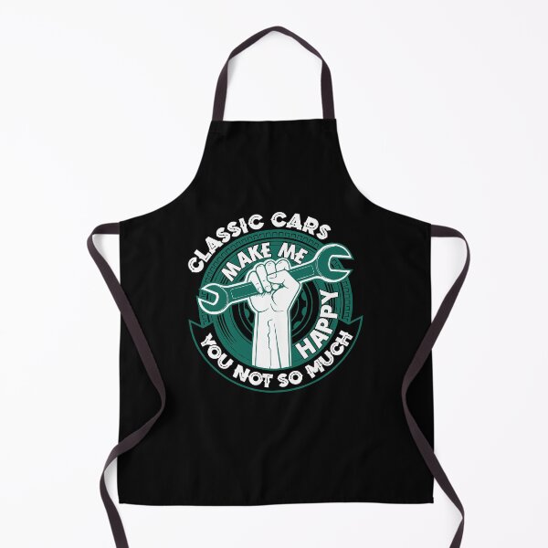 Item preview, Car Mechanic - Classic Cars Make Me Happy designed and sold by UnknownArtistt.
