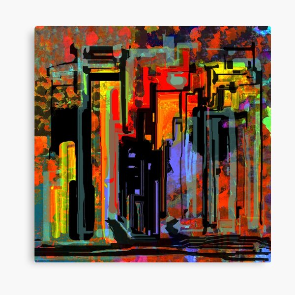 Item preview, Busy Saturday Night Abstract Art Design designed and sold by Jessielee72.