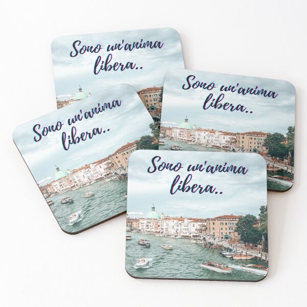 Item preview, I am a free soul - popular Italian quotes theme gifts  designed and sold by RebelliousRosee.