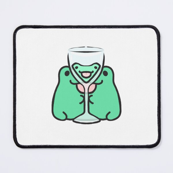 Item preview, Froggy looking through a glass designed and sold by IcyBubblegum.