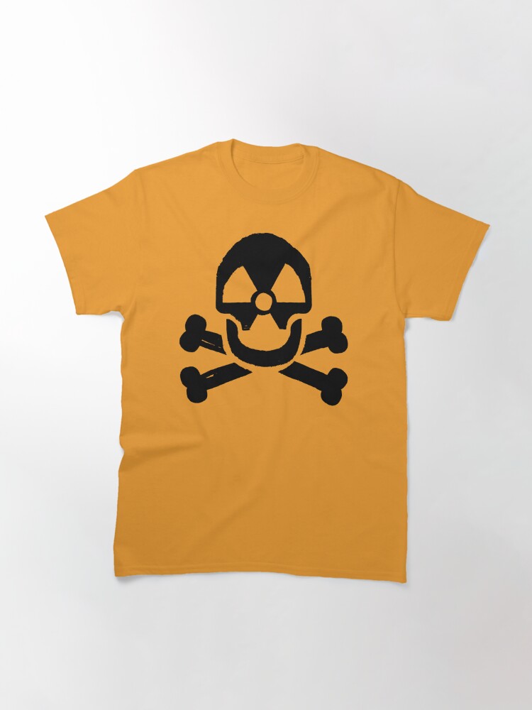 Thumbnail 2 of 7, Classic T-Shirt, Radioactive Skull designed and sold by Jarren Nylund.