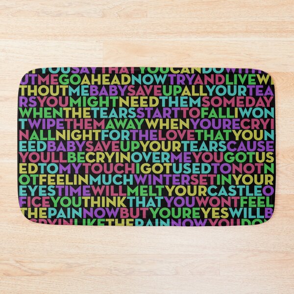 Item preview, Save Up All Your Tears - Cher (lyrics) v.1 designed and sold by x1brett.