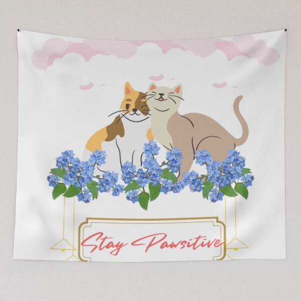 Item preview, Stay pawsitive designed and sold by LionsDenForUs.