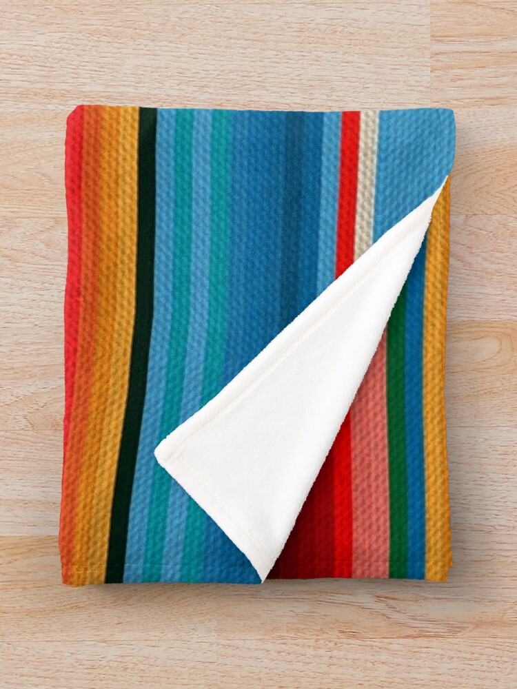 Mexican serape baby online blanket